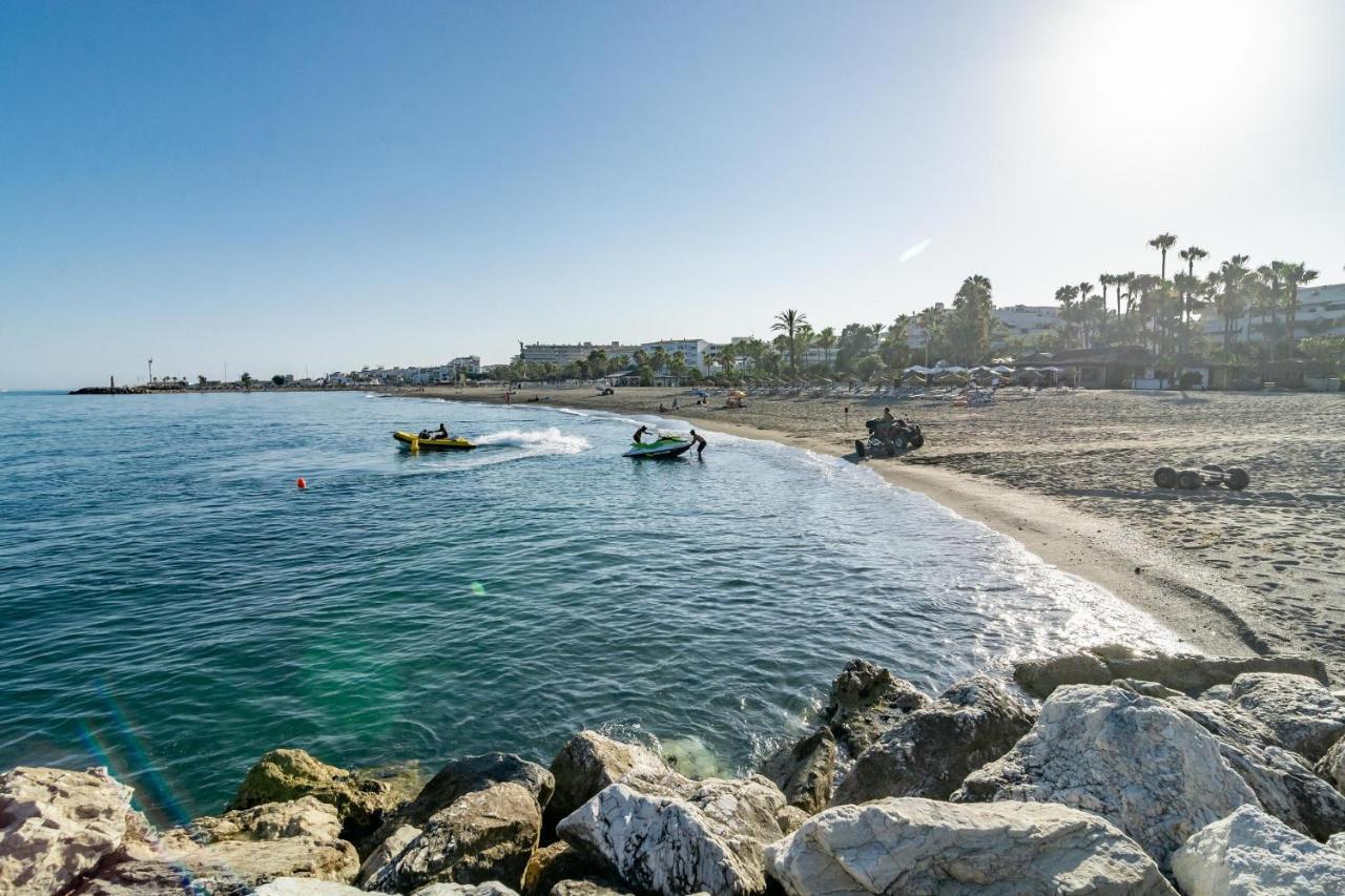 Pr45- Beach Front Apartment Puerto Banus Marbella Ngoại thất bức ảnh