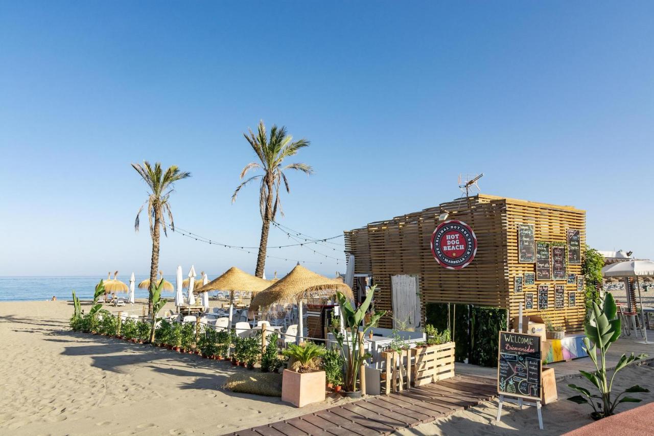 Pr45- Beach Front Apartment Puerto Banus Marbella Ngoại thất bức ảnh